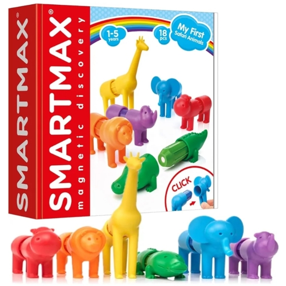 smartmax Other - SmartMax My First Safari Animals STEM Magnetic stem building set